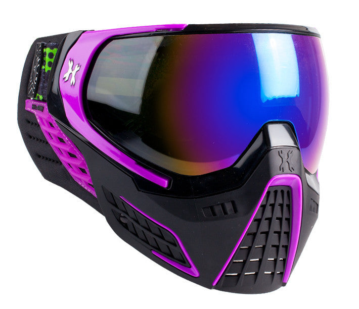 KLR Goggle Argon (Black/Purple - Cobalt Lens)