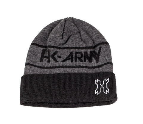 HK Attack Beanie - Charcoal / Black - Punishers Paintball