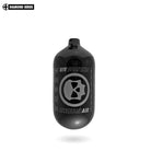 Infamous Skeleton Air "Hyperlight" Paintball Tank BOTTLE ONLY - Diamond Series - Black / Silver - 80/4500 PSI