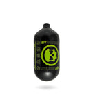 Infamous Skeleton Air "Hyperlight" Paintball Tank BOTTLE ONLY - Black / Volt - 80/4500 PSI