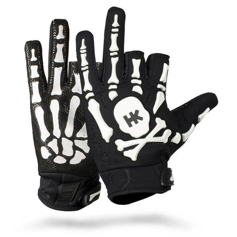HK Army Bones Glove - Black / White - X-Large