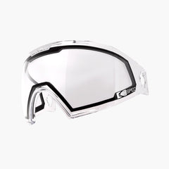 Carbon ZERO Pro Paintball Mask - More Coverage - Clear