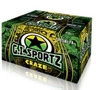 GI Sportz Craze Glow In The Dark .68 Cal Paintballs - 2000 Paintballs - ***Pre Order Contact Us***