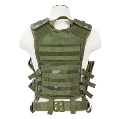 NCStar Tactical Vest - Woodland Camo