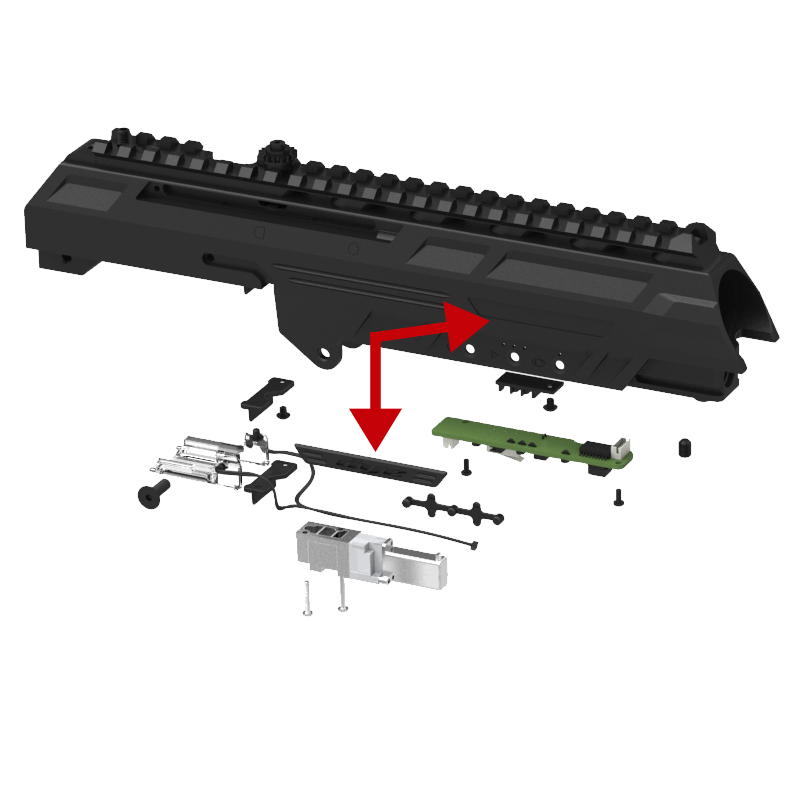 DAM Side Body Logo Plate - Dark Earth (Pair, Left & Right)