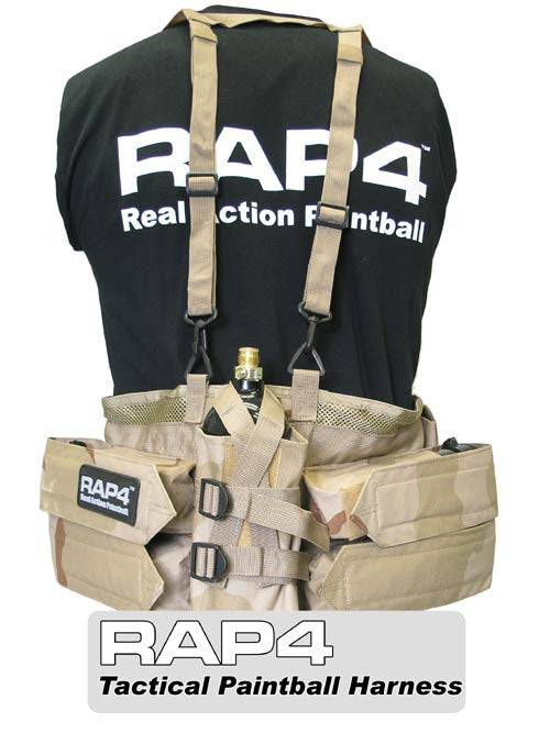 Paintball Harness Desert Camo