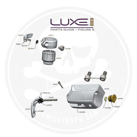 DLX Luxe Ice Feedtube ASA System Parts List   Pick The Part You Need!