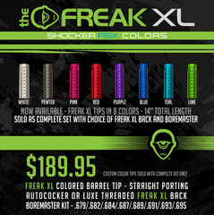 GOG Freak XL Complete Barrel Kit - Freak XL Linear Front