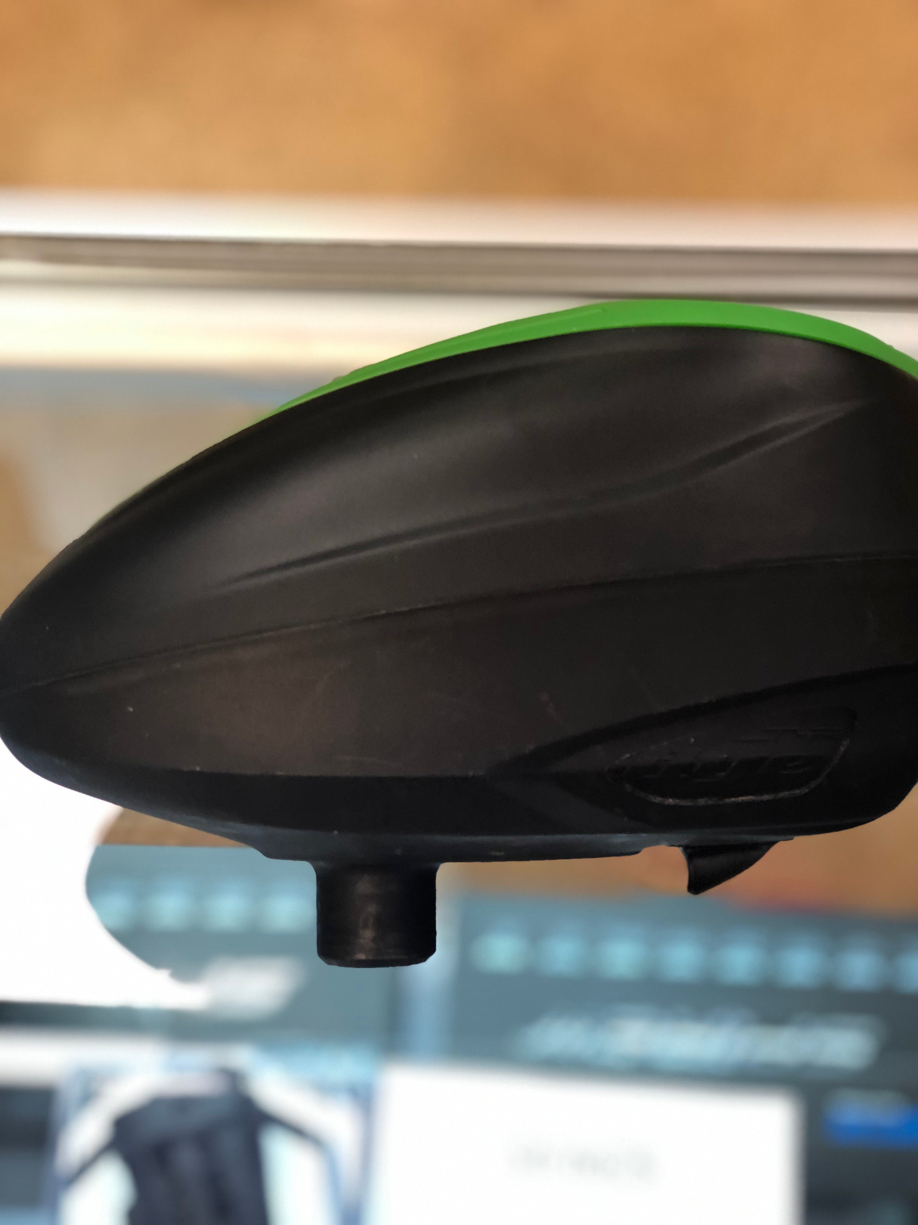 Used Dye LT-R Loader- Black with Lime Exalt Speed Feed