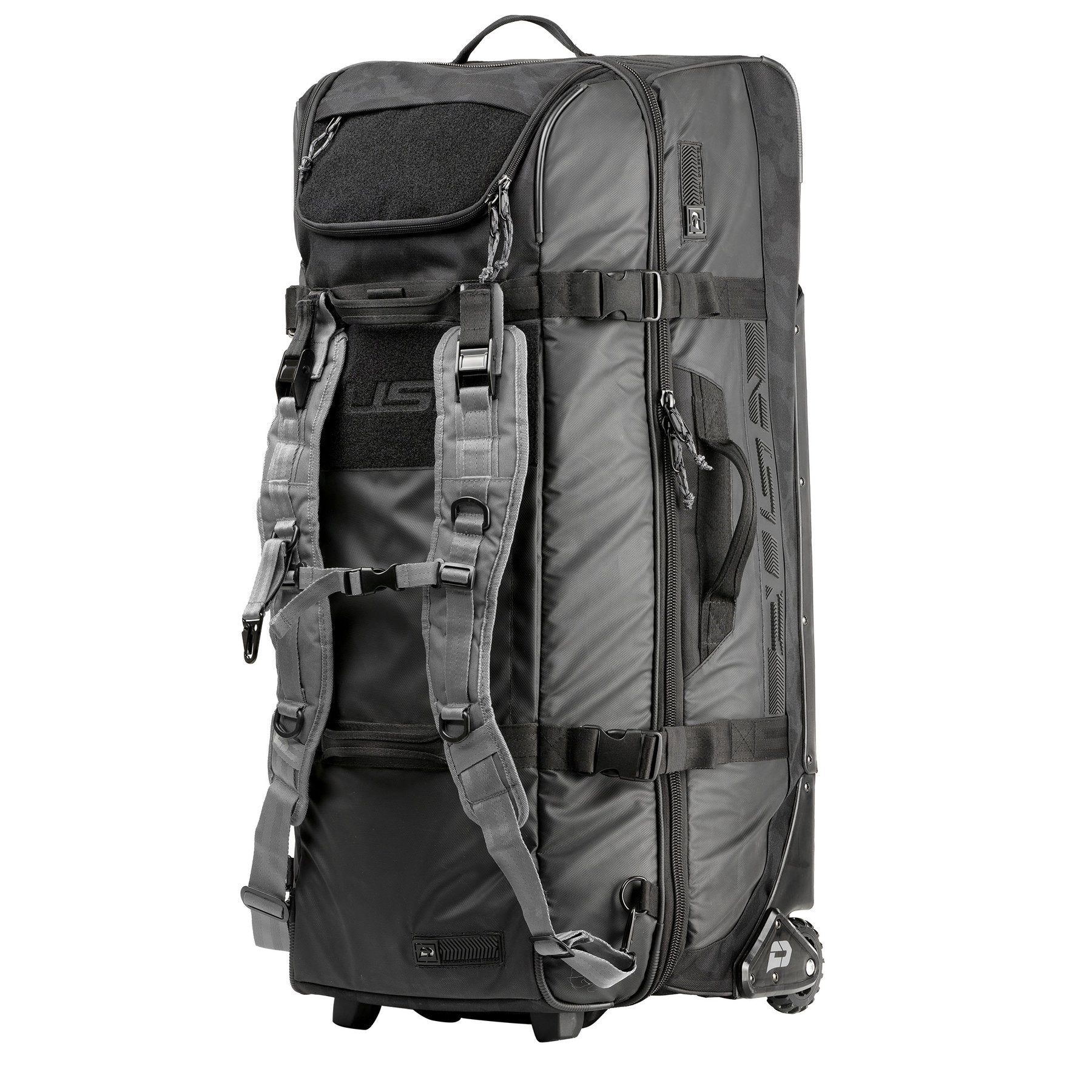 Push Division One Large Roller Gear Bag - Black - Tan Backpack Strap Kit