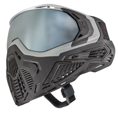 HK Army SLR Paintball Goggle - Mercury (Grey/Black w Silver Lens)