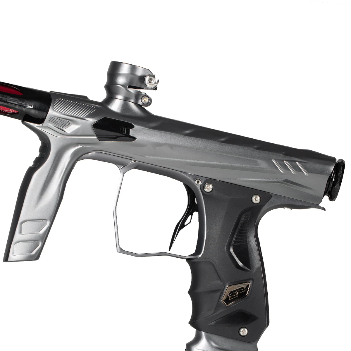 HK Army Shocker AMP Paintball Gun - Dust Pewter/Polished Black