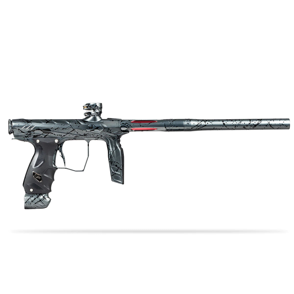 HK Army Shocker AMP Paintball Gun - Graphite Splash (Pewter/Black)