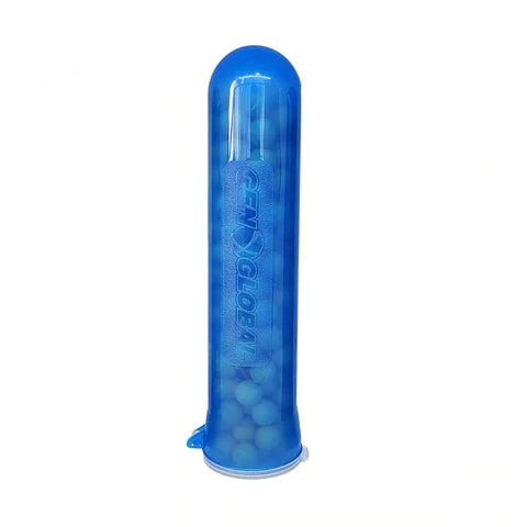 GXG 140 Round Paintball Pod - Blue Sparkle