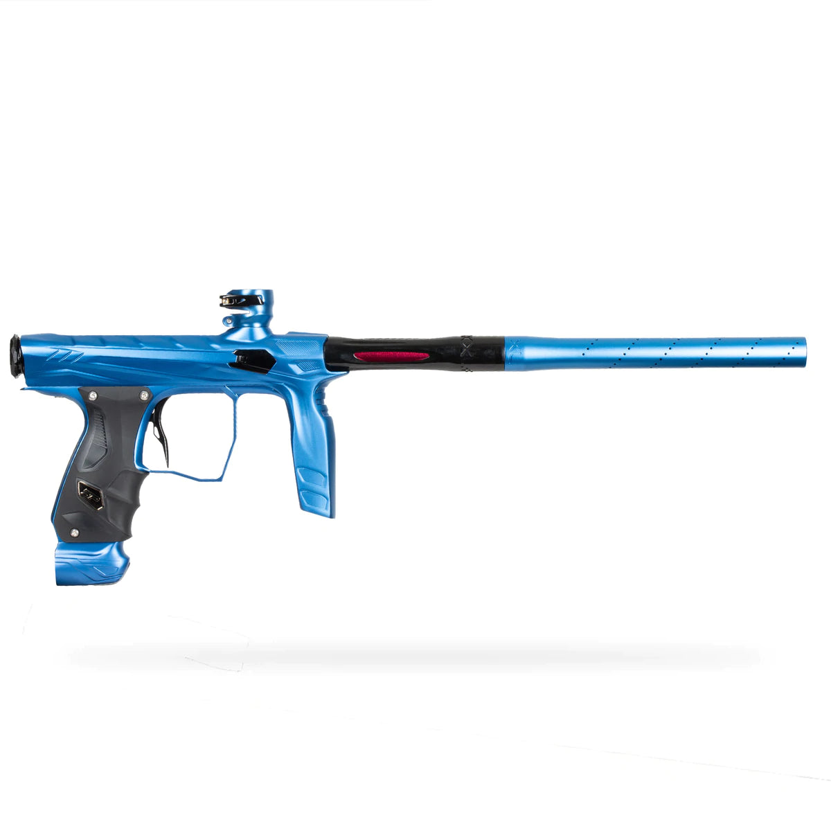 HK Army Shocker AMP Paintball Gun - Dust Blue / Polished Black