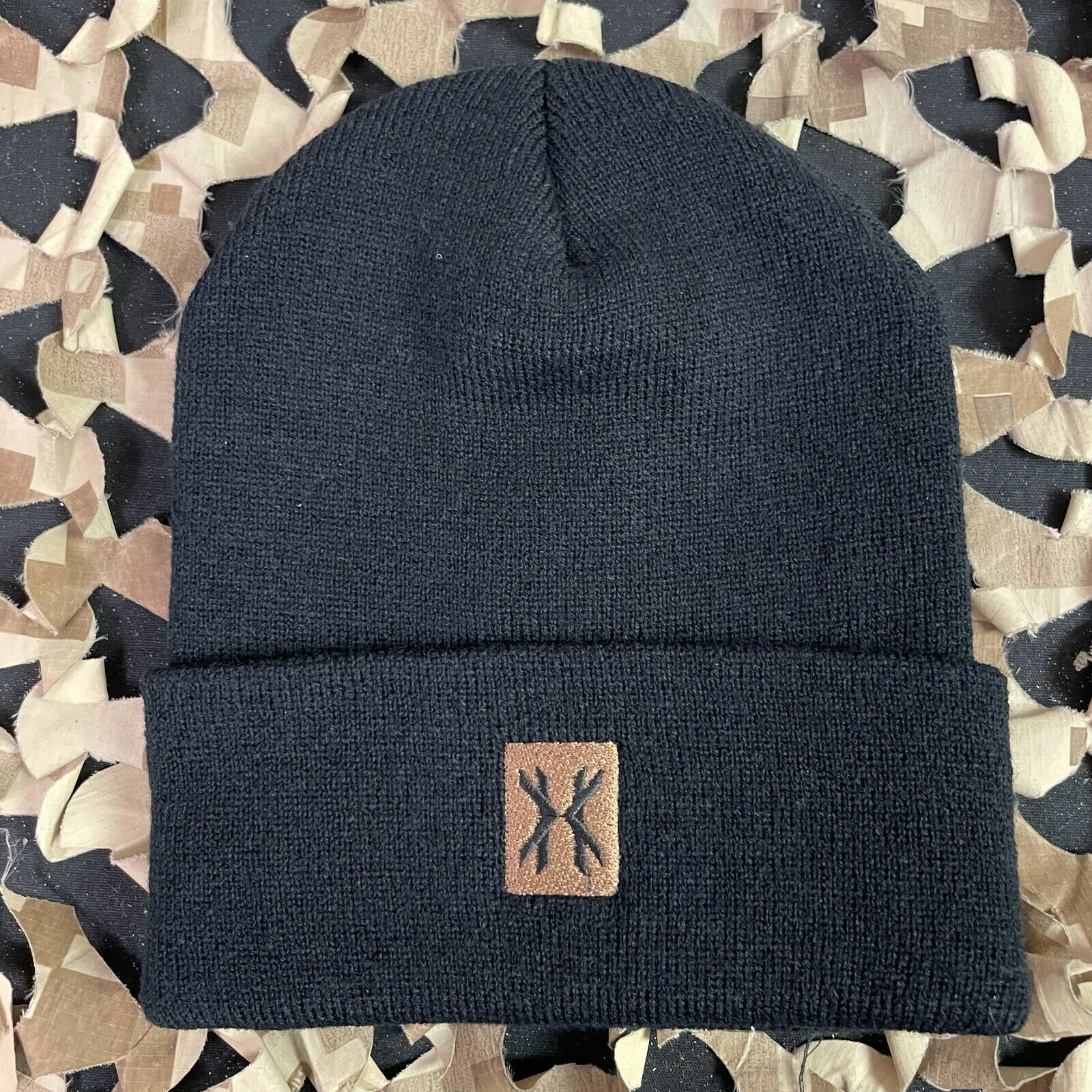 HK Army Hostilewear "HK Army" Beanie - Tan (HK Logo)