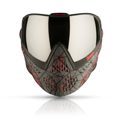 DYE i5 Paintball Goggle - Ironmen - Black/Red