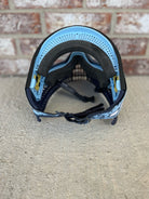 Used JT Proflex X Paintball Mask - Black / 2 Tone Blue Skirt