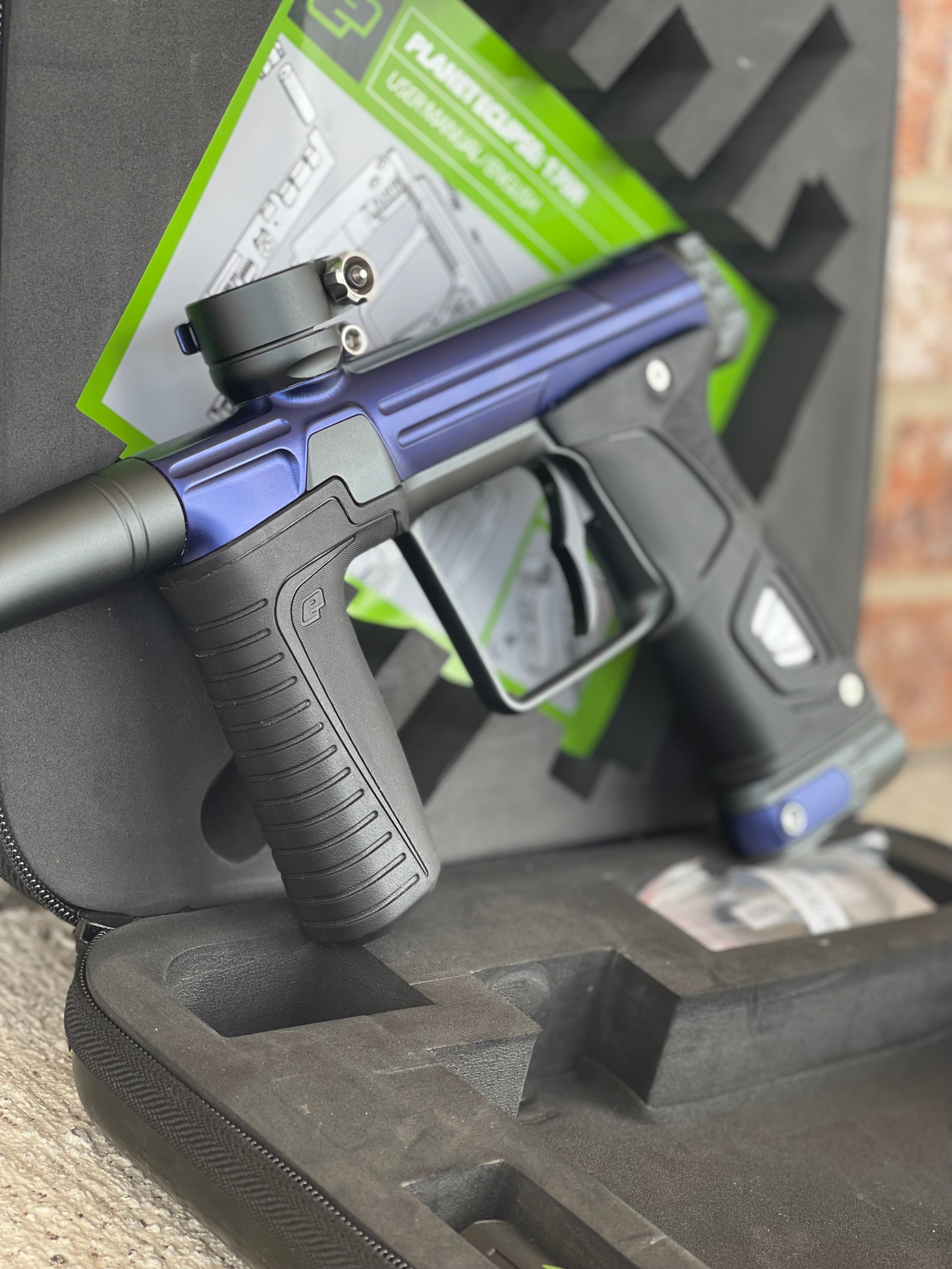 Used Planet Eclipse Gtek 170R Paintball Gun - Navy/Grey