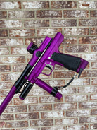 Used Empire Resurrection Autococker Paintball Marker- Purple w/ Matching Full Empire Barrel Kit