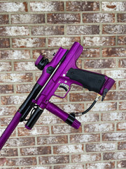 Used Empire Resurrection Autococker Paintball Marker- Purple w/ Matching Full Empire Barrel Kit