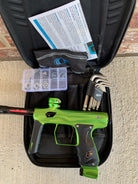 Used Shocker Amp Paintball Gun - Green / Black