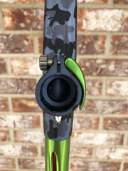 Used DLX Luxe X Paintball Gun - Urban Camo with Lime Accents