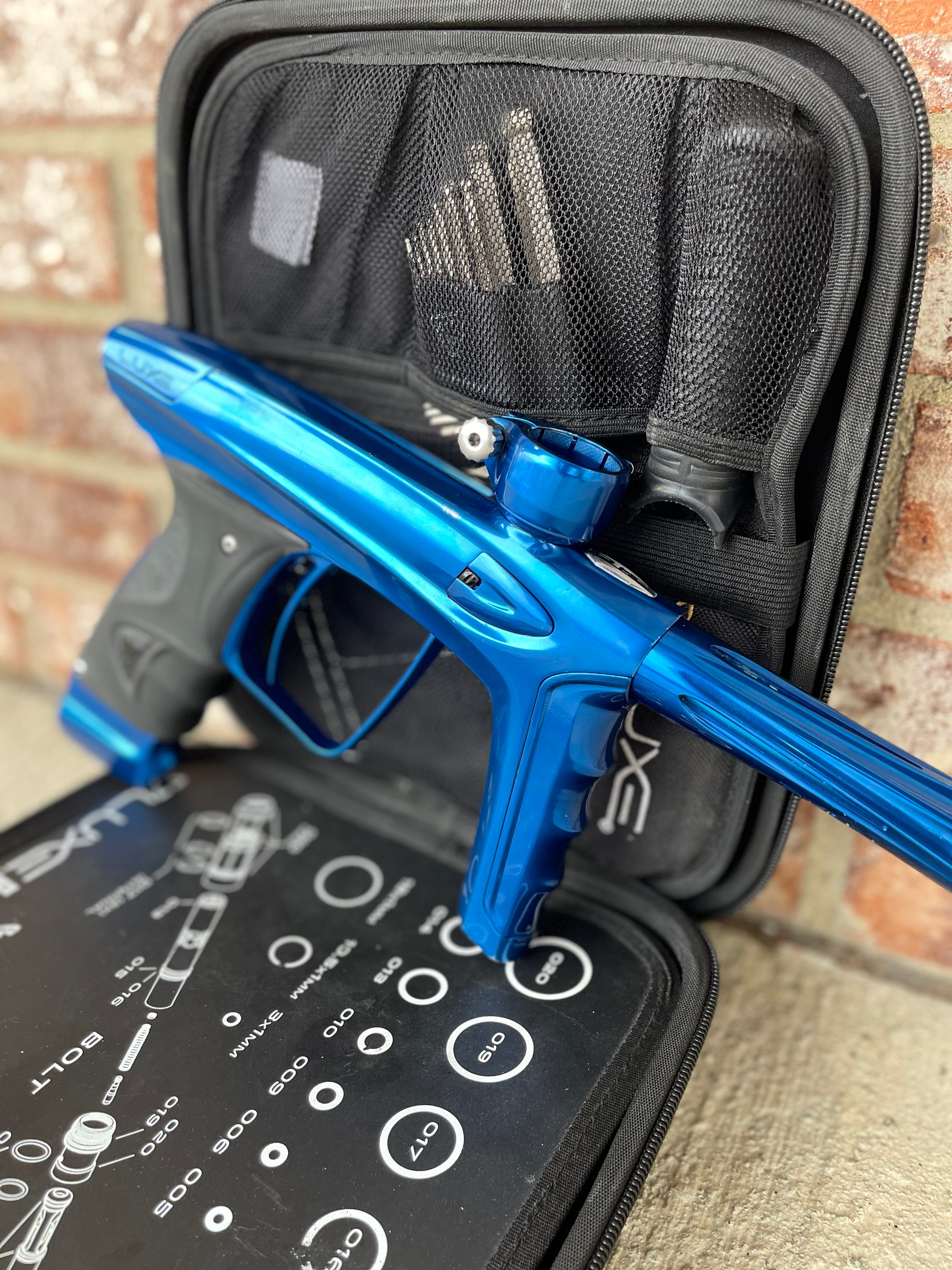 DLX Luxe Ice Paintball Gun - Gloss Blue