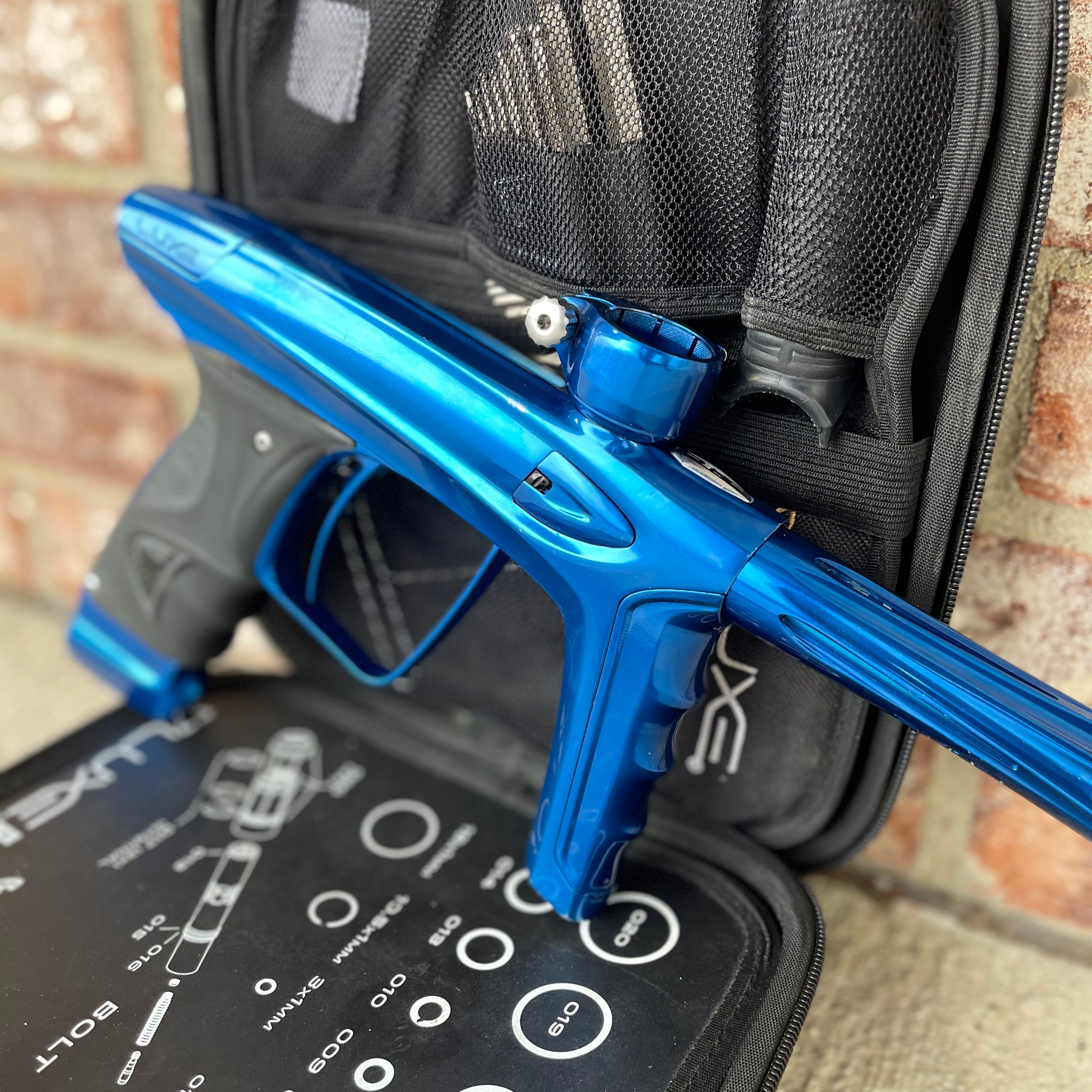 DLX Luxe Ice Paintball Gun - Gloss Blue