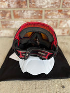 Used Dye I4 Paintball Goggle - Black/Red w/ Mirror Lens, Thermal HD Len, & White Visor