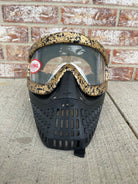 Used JT Proflex X Paintball Mask - Black / Tan