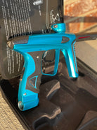 Used DLX Luxe Ice Paintball Gun - Dust Blue/Dust Pewter