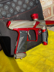 Used GI Sportz Victus Paintball Gun - Dust Grey/Polished Red