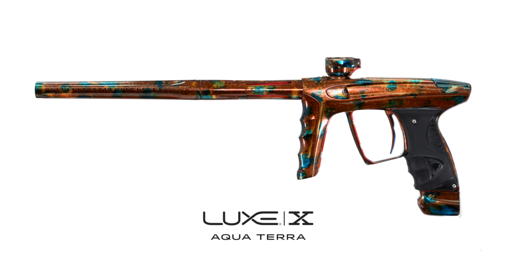 DLX Luxe X Paintball Gun - Aqua Terra