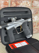 Used Planet Eclipse LV2 Paintball Gun - Gunmetal w/Infamous Deuce Trigger and 3 s63 Inserts