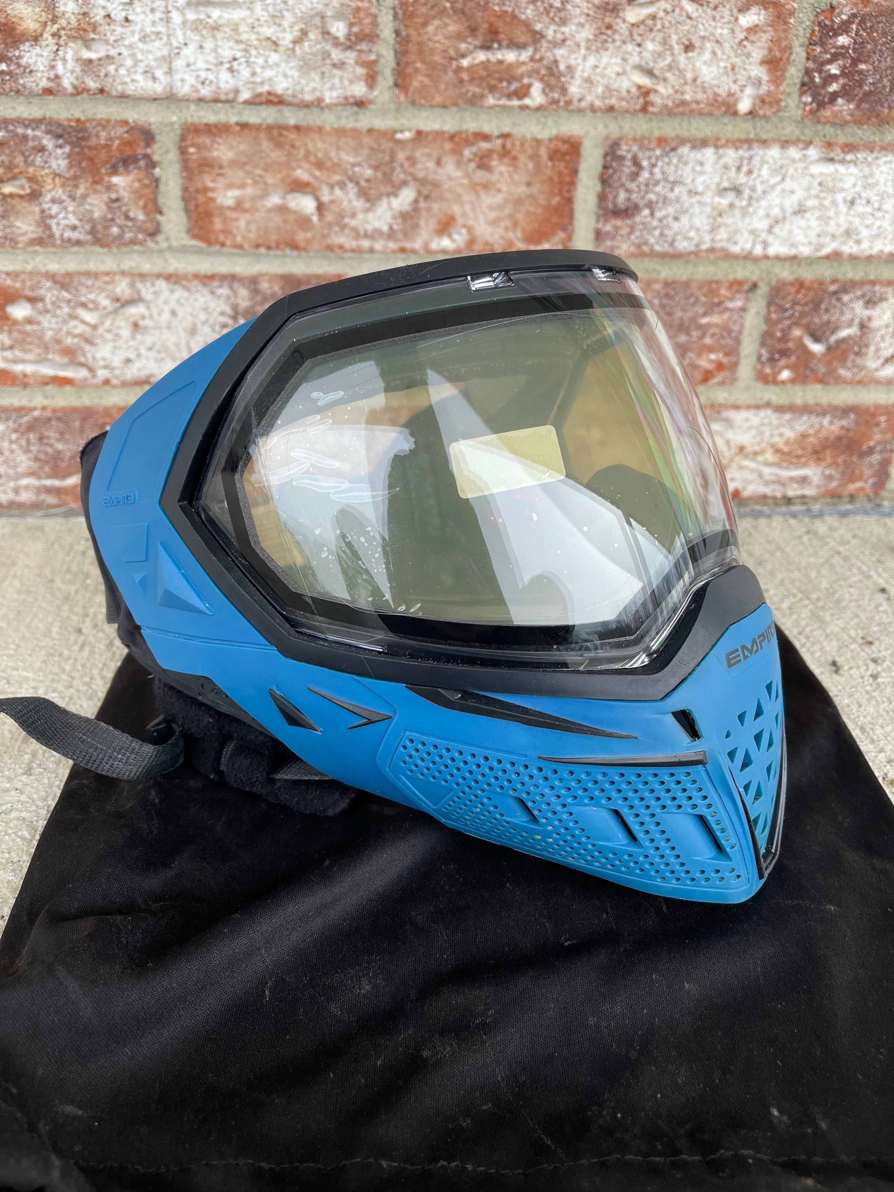 Used Empire EVS Paintball Mask - Blue / Black