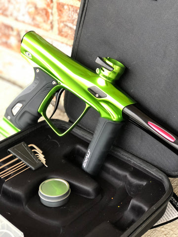 Used SP Shocker RSX Paintball Gun - Gloss Lime