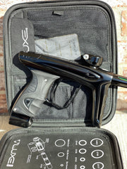 Used DLX Luxe Ice Paintball Gun - Polished Black w/ Encore Bolt