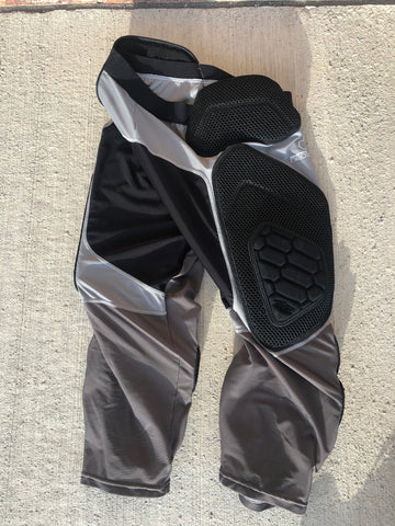 Used 2015 Empire NeoSkin Slide Shorts with Knee Pads - Grey - Size XL