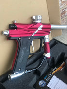 Used Azodin Blitz 3 Paintball Gun - Polished Red/Silver