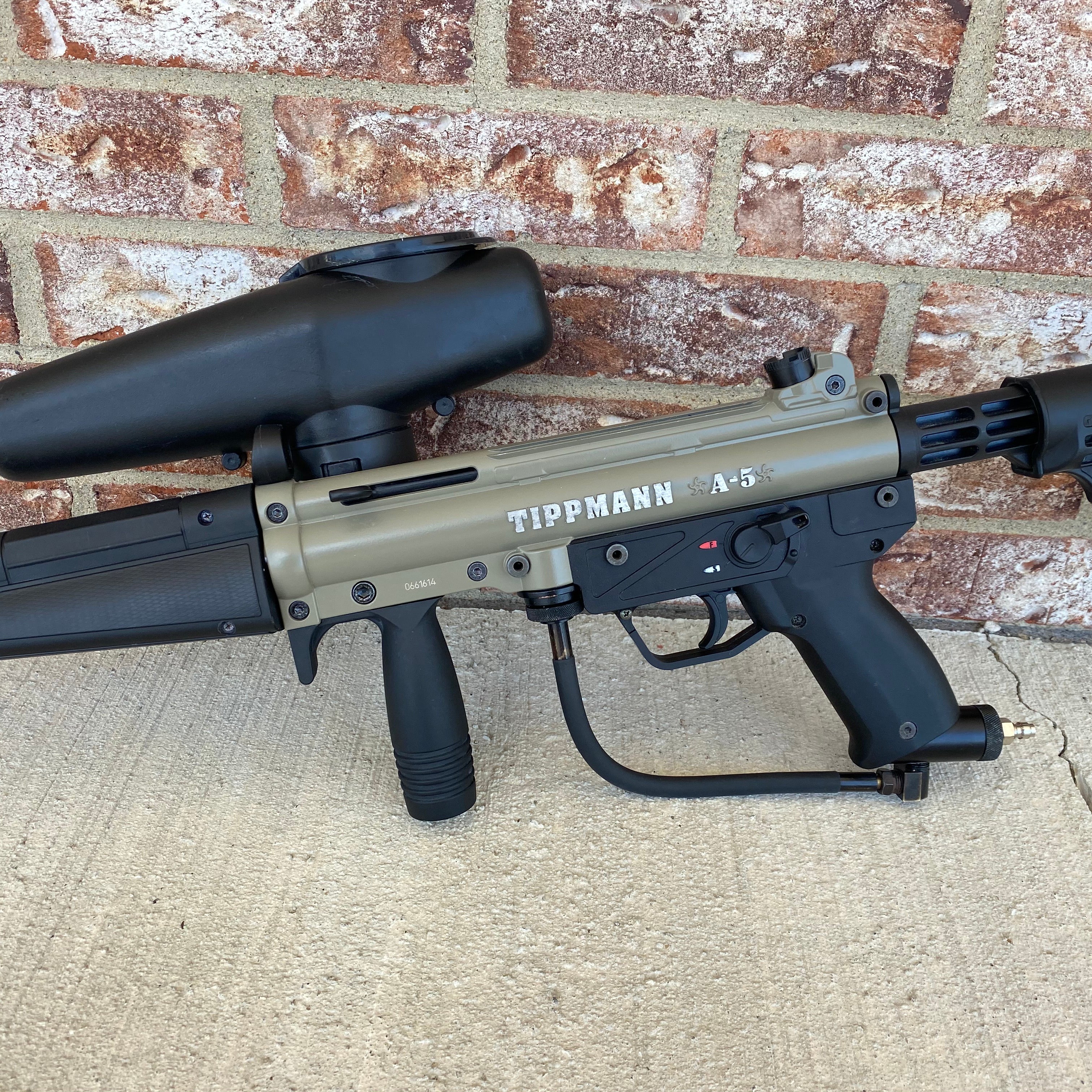 Used Tippmann A-5 Paintball Marker - Olive / Black