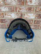 Used Virtue Vio Ascend Paintball Mask - Blue w/ Silver Mirror Lens