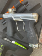 Used Planet Eclipse CS2 Paintball Gun - Inca 2 w/ Silver Eye Covers & Gen 1 Silencio Tip