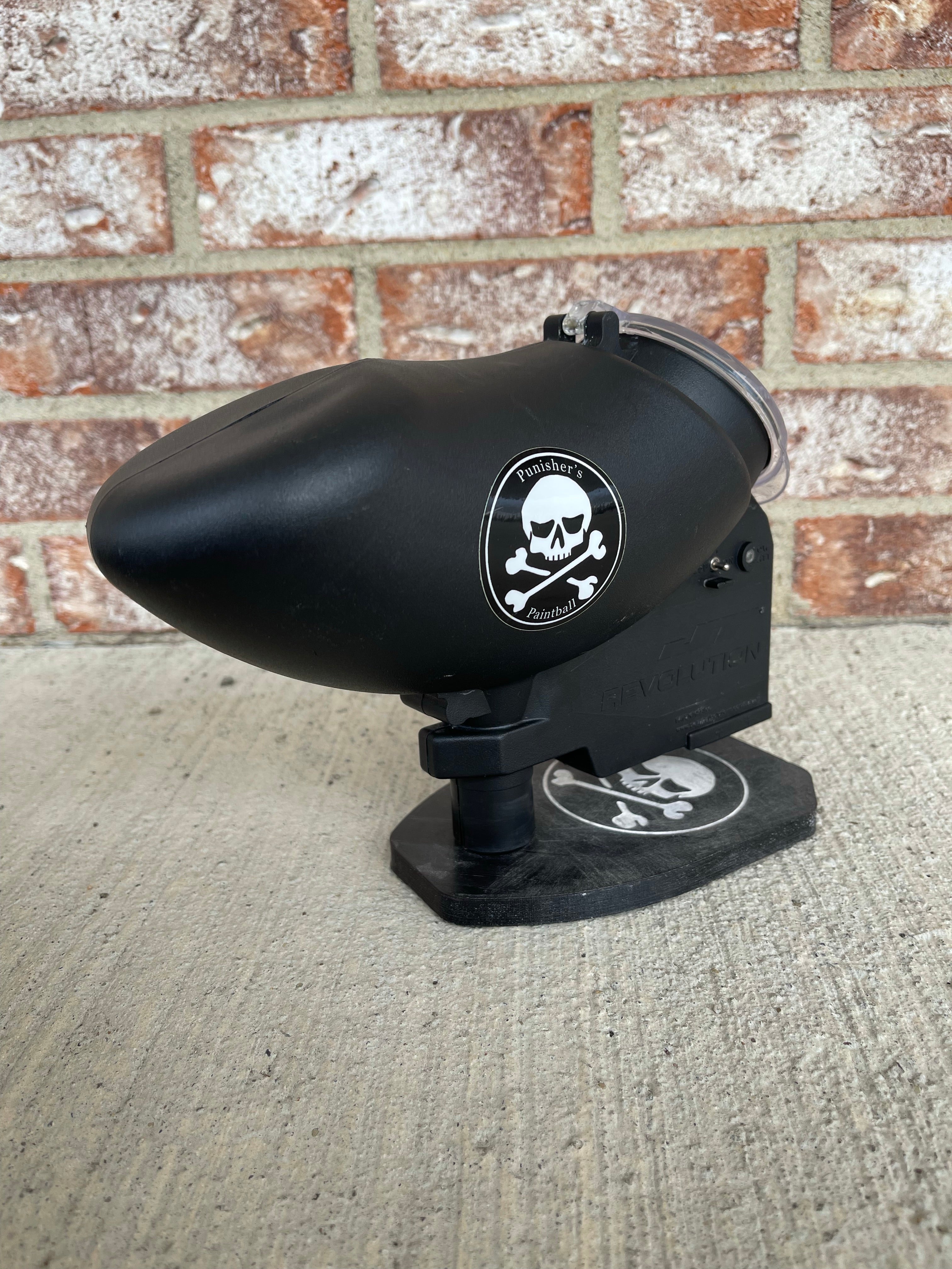 Used JT Revolution Paintball Loader - Black