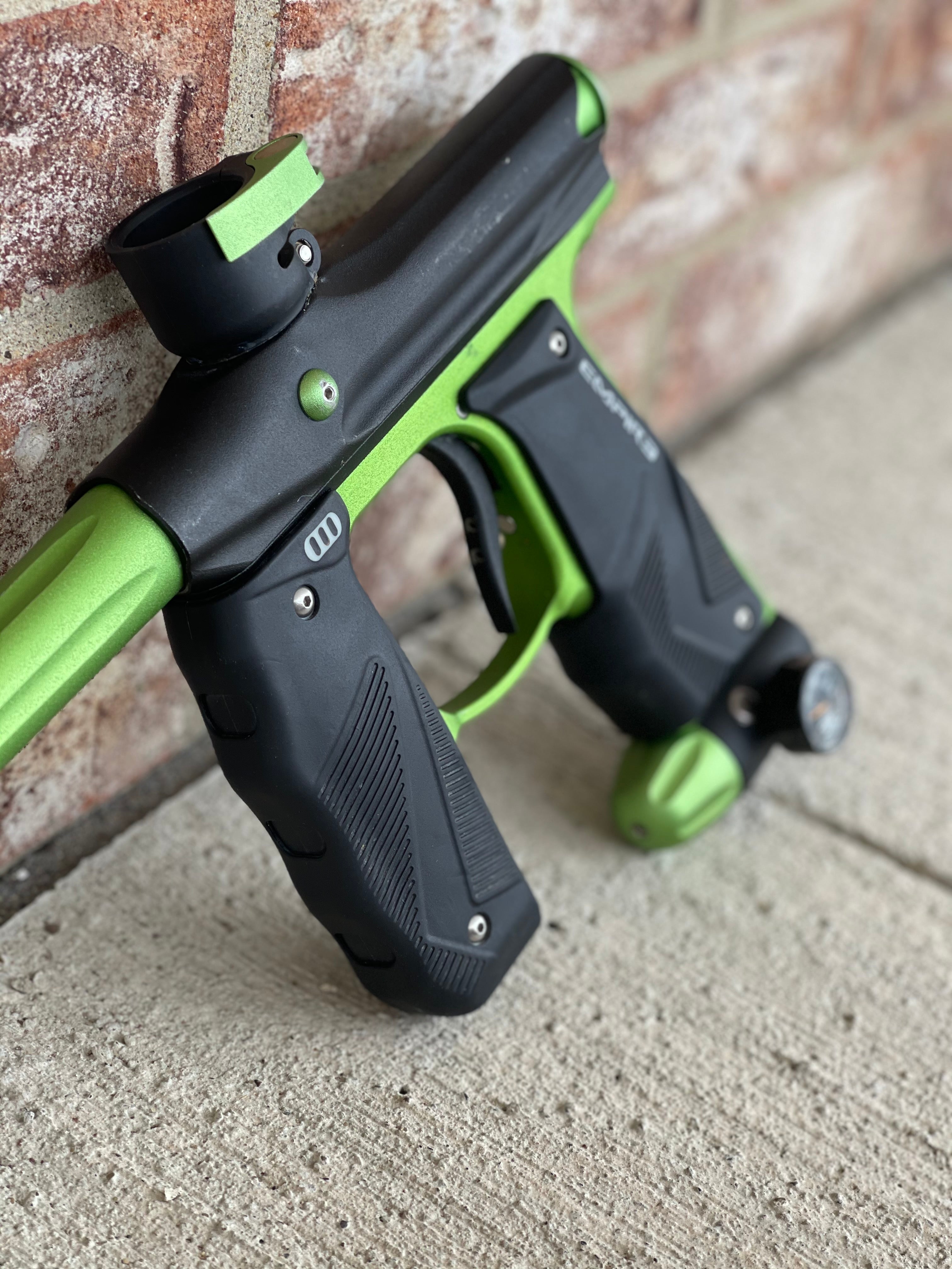 Used Empire Mini GS Paintball Gun - Black/Lime