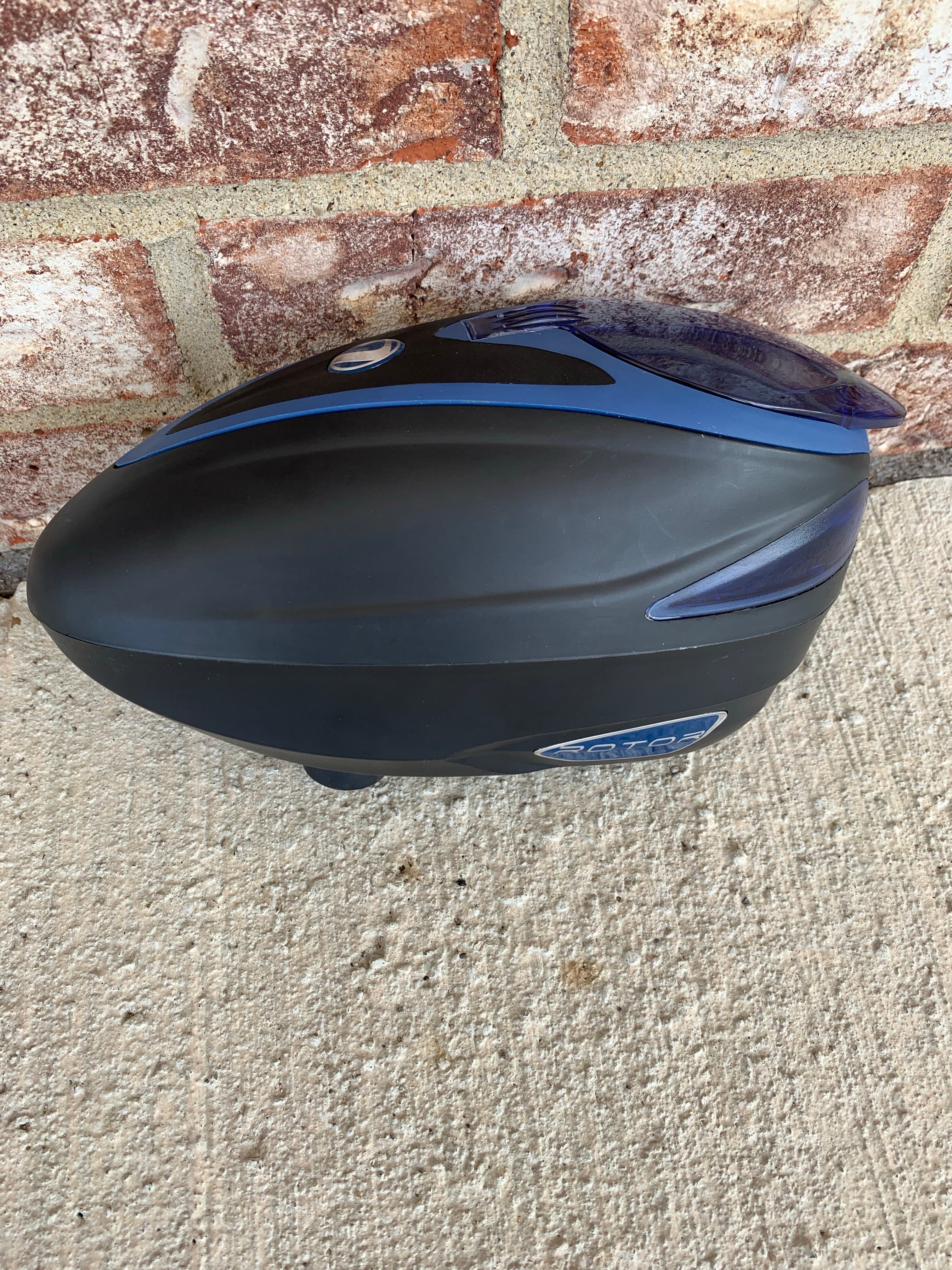 Used Dye Rotor Paintball Loader- Black/Blue