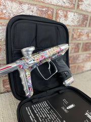 Used DLX Luxe TM40 Paintball Gun - LE Zombie Edition w/Silver Deuce Trigger & Wireless Charger