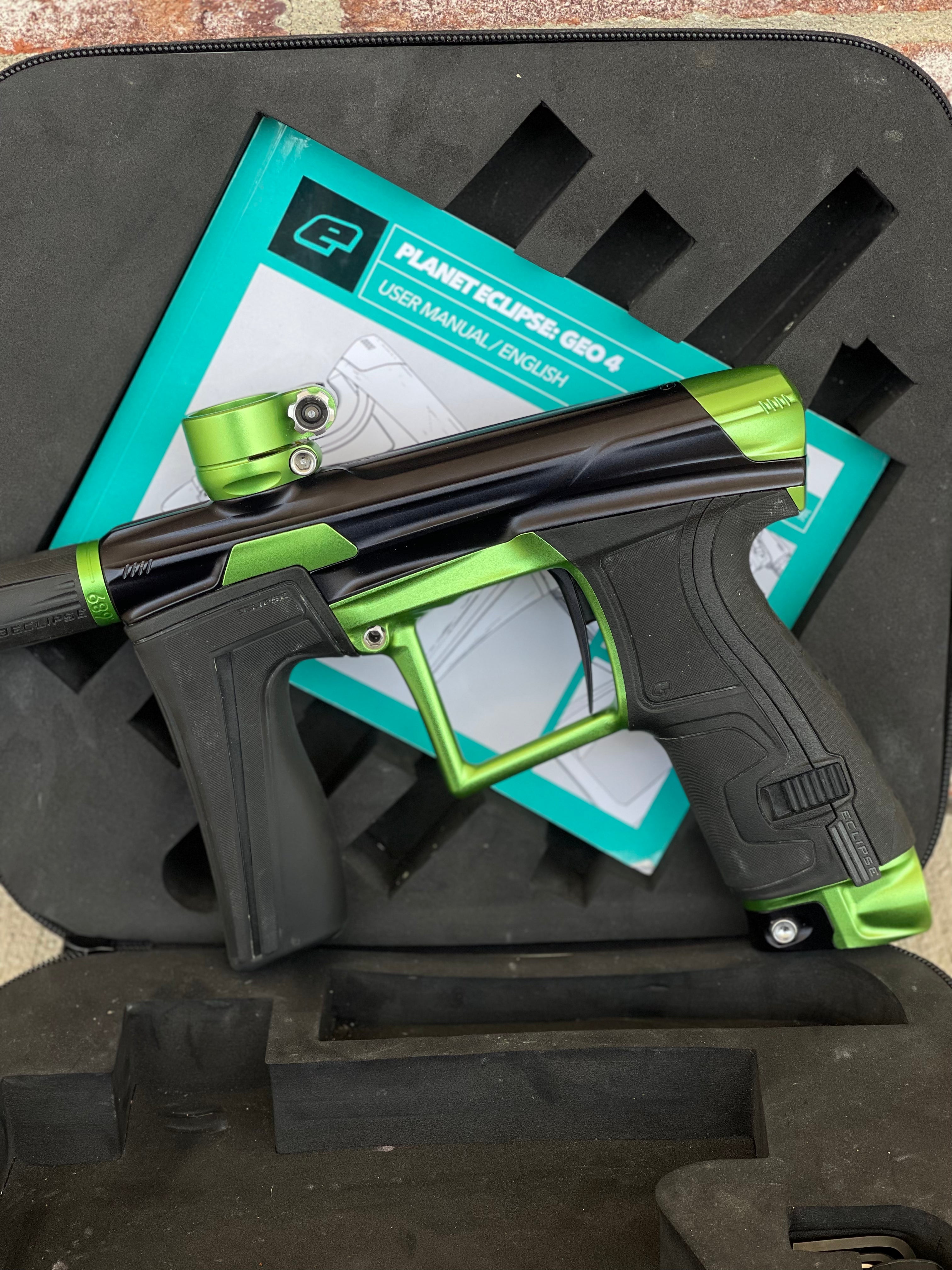 Used Planet Eclipse Geo 4 Paintball Gun - Emerald