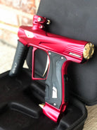 Used HK Army Shocker RSX Paintball Marker- Red / Gold