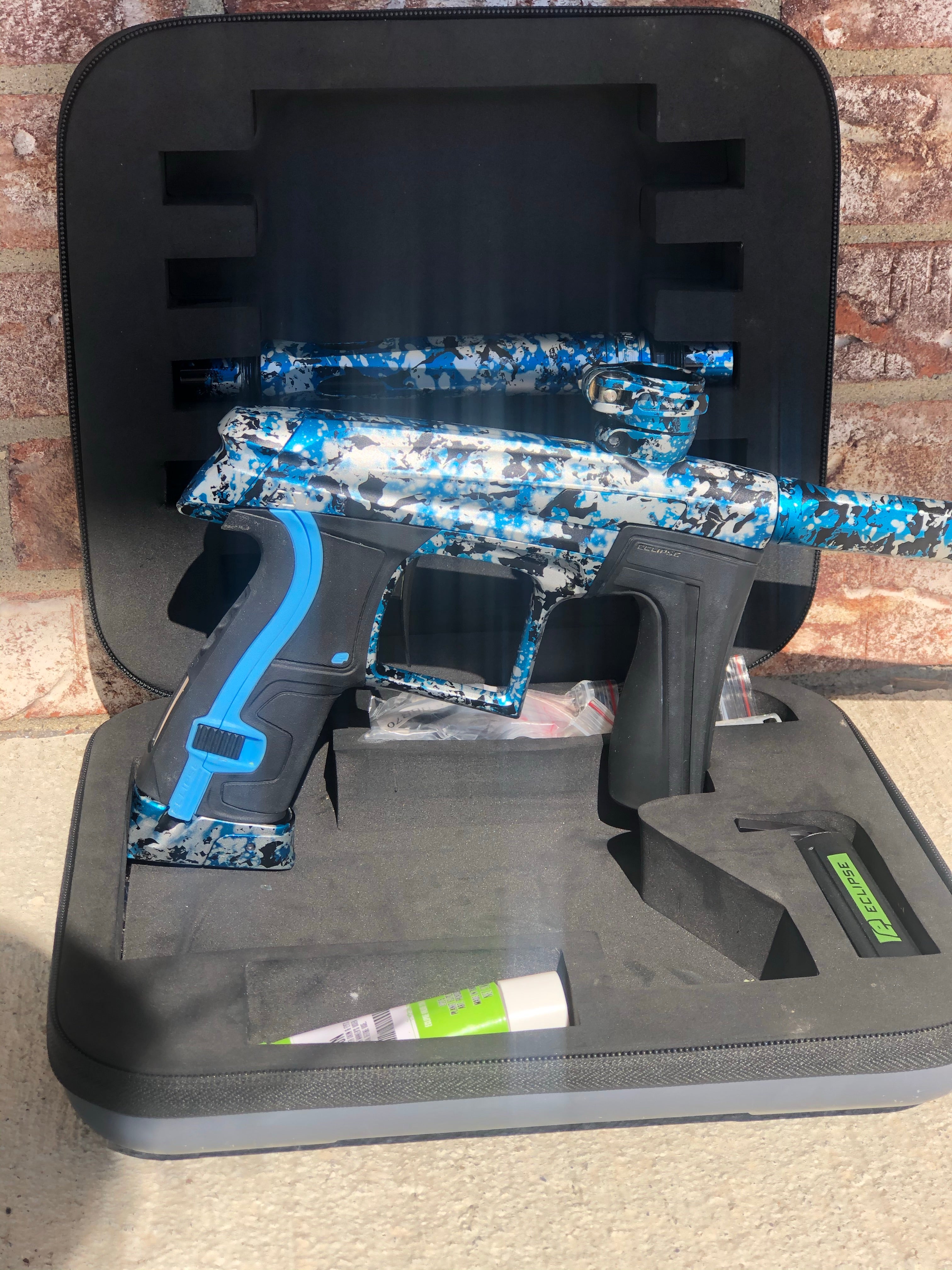 Used Planet Eclipse Cs1 Paintball Gun - Ice Splash